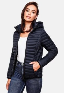 Marikoo Vestes De Mi-saison Veste Mi-saison Samtpfote Femme Gentiane -Veste Mode f77f690968d8b08bc254fdd93ff9c135