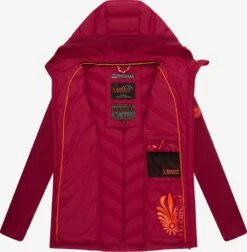 Marikoo Vestes De Mi-saison Veste Mi-saison Mount Haruna Femme Rouge -Veste Mode f85c18e7993e0ac281c7e6fd1c1dc9de
