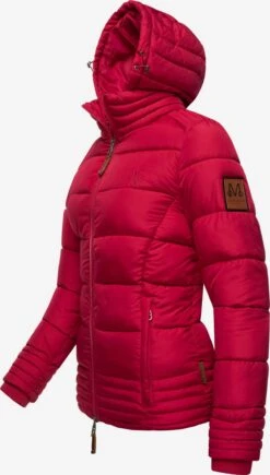 Marikoo Vestes Dhiver Veste D’hiver Sole Femme Framboise -Veste Mode f94f53d3b6baa21eaa298d6b8499da63