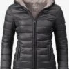Marikoo Vestes Dextérieur Veste Fonctionnelle Femme Noir