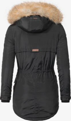 Marikoo Parkas Parka D’hiver Grinsekatze Femme Noir -Veste Mode fa69bc8b04705f4db95472ebaab31789
