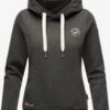 Marikoo Sweats à Capuche Sweat-shirt Chihiroo Femme Gris Foncé -Veste Mode fba58f470e9b3f784759d96c5f5171ab