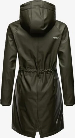 Marikoo Manteaux De Pluie Manteau Fonctionnel Femme Olive -Veste Mode fc4df6a76a53dd56e52a0d269b0af294