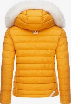 Marikoo Vestes Dhiver Veste D’hiver Nasriin Femme Jaune -Veste Mode fcad02bcf3d40edbdfd022ce29e704b6
