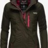 Marikoo Vestes Dextérieur Veste Fonctionnelle Rabeaa Femme Olive -Veste Mode fcafe7e460166848790aba4e9e6b1511