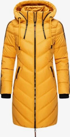 Marikoo Manteaux Dhiver Manteau D’hiver Armasa Femme Jaune