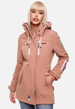 Marikoo Manteaux De Pluie Manteau Fonctionnel Zimtzicke Femme Rose Ancienne -Veste Mode fe674489c42526c1b6da5cbc6d44f4de