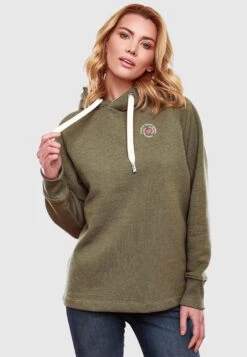 Marikoo Sweats à Capuche Sweat-shirt Airii Femme Olive -Veste Mode fe680d32840661eb8da8c1b24bbdca10
