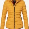 Marikoo Vestes Dhiver Veste D’hiver Amber Femme Jaune Dor -Veste Mode feab7e3d425814c8af839d9a9c296b80