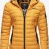 Marikoo Vestes Dhiver Veste D’hiver Jaylaa Femme Jaune Dor -Veste Mode fee56014b56b97cdef4e63fca49157ca